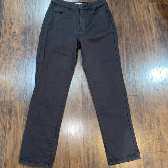BLACK PACSUN MOM JEANS - Picture 5 of 9